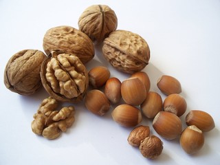 Noix et noisettes