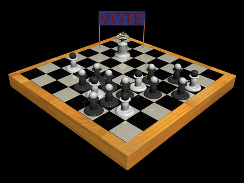 The Candidate Addresses to Pawns.
