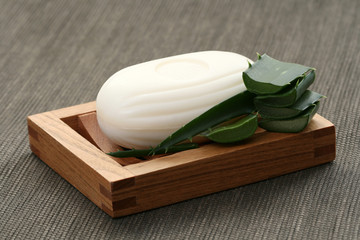 natural aloe vera soap - beauty treatment