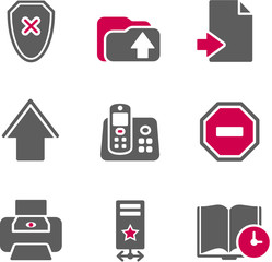 Color web icons, set 4