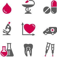 Color web icons, set 12