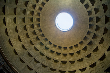 Dome of Pantheon, Rome, Italy