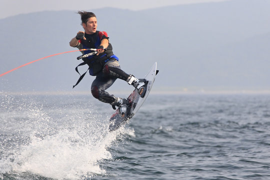 Wakeboarder Jump