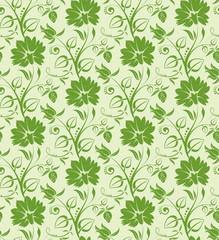Floral seamless background