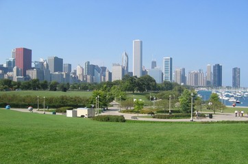 Vue panoramique chicago