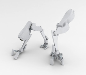Walker Robot, Pair