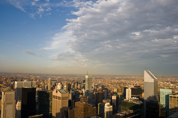 View of Uptown Manhattan and Central Park