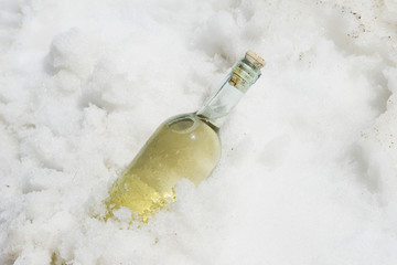 vino bianco al ghiaccio