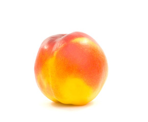 peach isolated on white