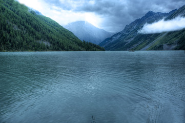 Fantastic landscape. Shot in a mountain.
