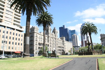 Fototapeta na wymiar Ansicht vom Melbourne