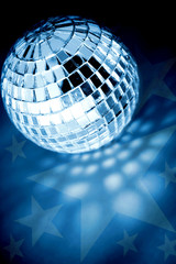 retro disco ball
