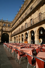 Plaza Mayor in Salamanca, Spain