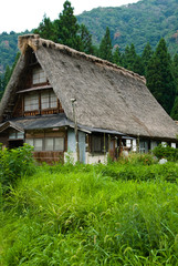 Fototapeta na wymiar The world heritage Shirakawa-go.