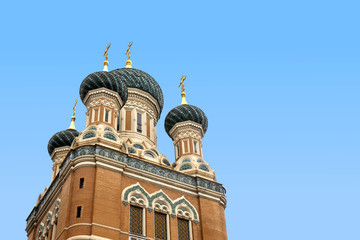 cath&eacute;drale orthoxe russe, Nice, France