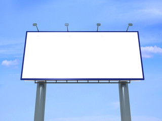 Obraz premium 3d rendering illustration of a billboard