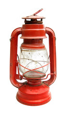 Lantern kerosene red