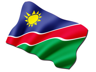 Flagge Namibia