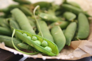 Haricot vert dans un sachet d'épicier 3