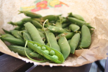 Haricot vert dans un sachet d'épicier 1