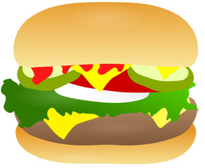 Hamburger dessin