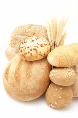 Assorted bread