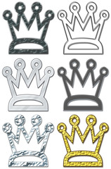 t-shirt art prints, königskronen, herrscher, macht