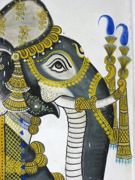 Elephant (fresque)