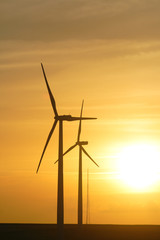 Obraz premium wind turbines