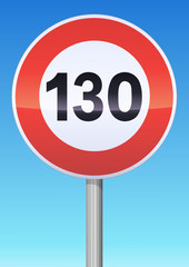 Limitation de vitesse &agrave; 130