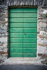 simple old door