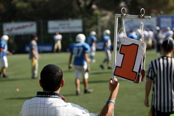 Obraz premium Pro Football Referee