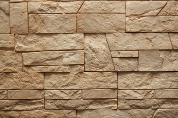 wall from bricks texture can be used as background