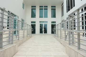 Building entrance