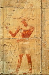 Egyptian Queen Hatshepsut relief