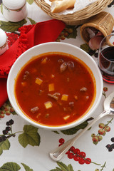 Minestra di gulasch - Primi Trentino Alto Adige