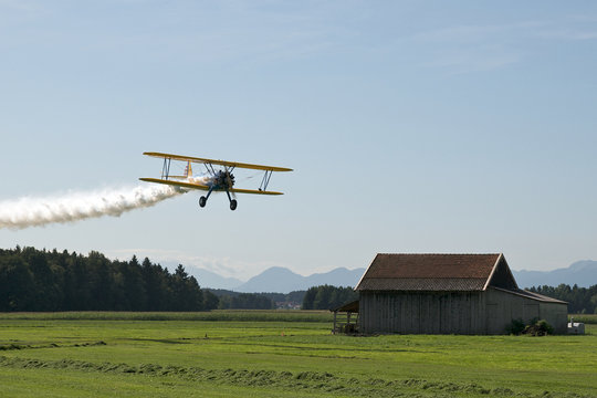 Doppeldecker Boeing PT17 Steerman