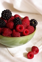 brombeeren und himbeeren