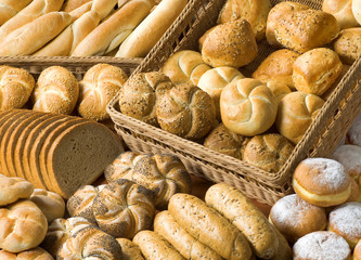 Assortment of bakery goods