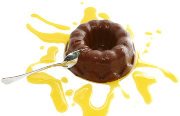 budino al cioccolato