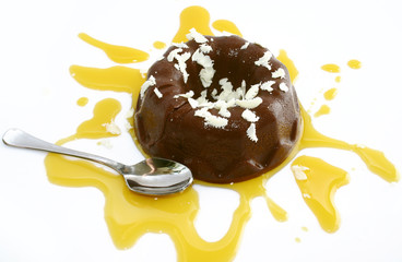 budino al cioccolato