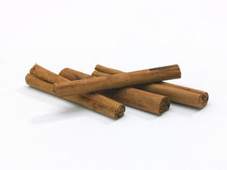 An arrangement of three Cinnamon sticks