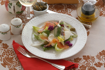 Misticanza alla trota - Antipasto Trentino Alto Adige