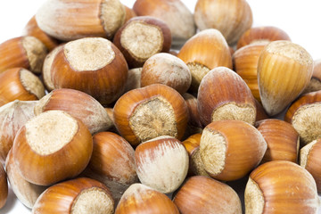 hazel nuts background