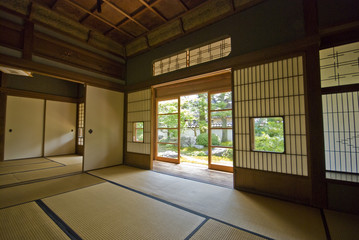 "Tatami" and "Shoji" the old Japanese room.