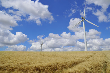 two wind-turbine
