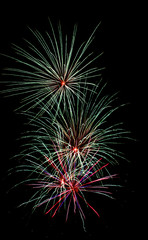 fireworks display