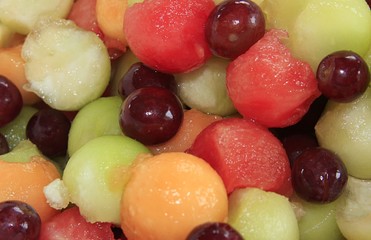fruit salad up close