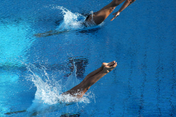 Lanzarse a la Piscina