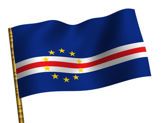National Flag. Cape Verde